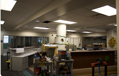Renovations continue in the Student Resource Center (SRC) in S215 at MATCs Downtown Campus. 